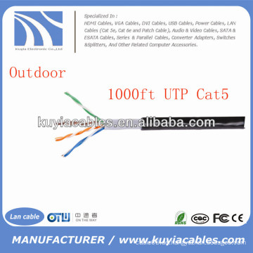 1000FT / 305m Beerdigung Cat5 UTP Kabel